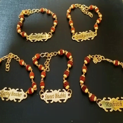 Rudraksh Personalised Designer Rakhi