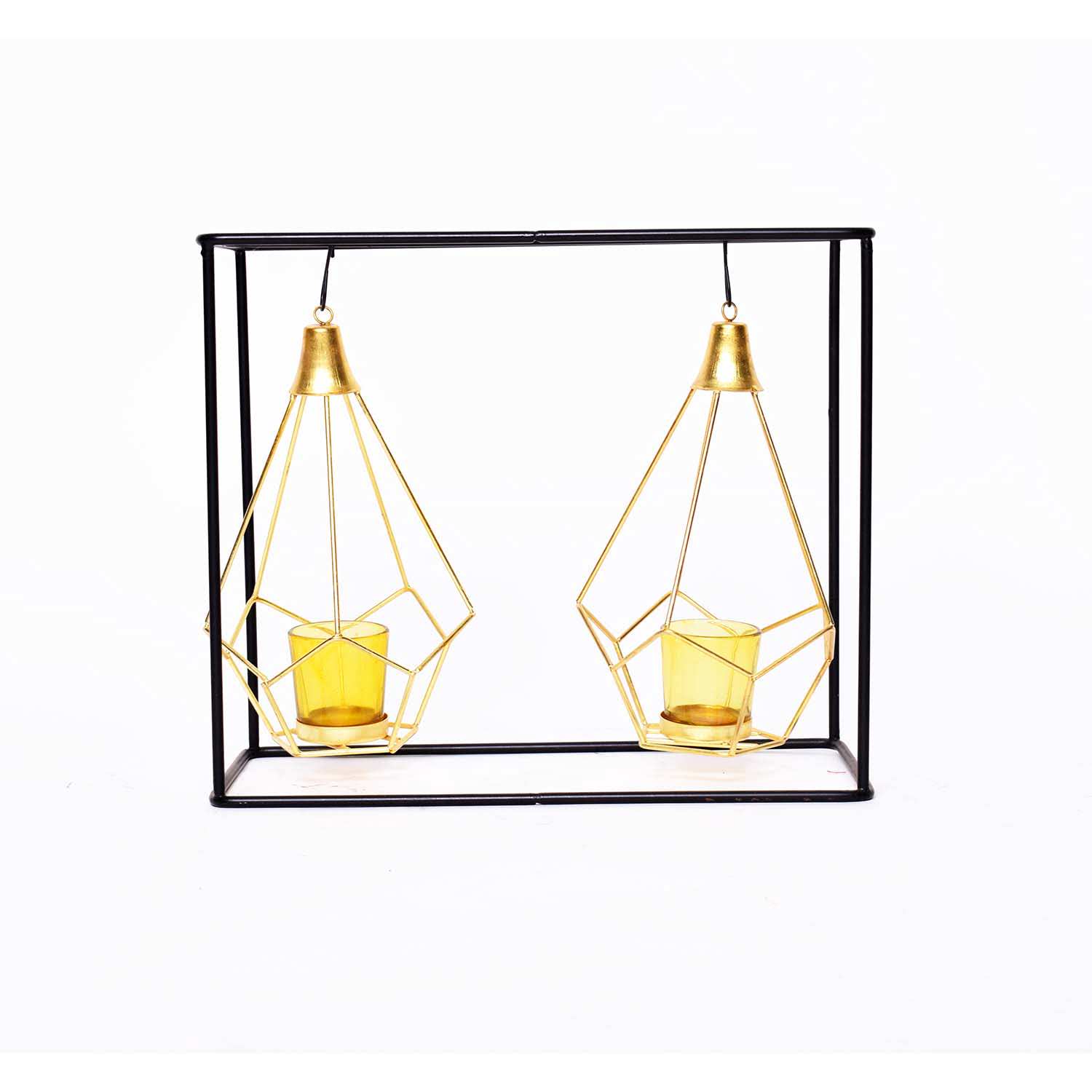 CAGE Double CANDLE STAND