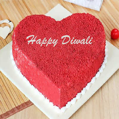 Heavenly Red Velvet Cake For Diwali