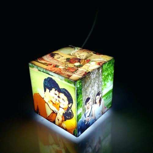 Personalised Lamp Cubelit Tabletop