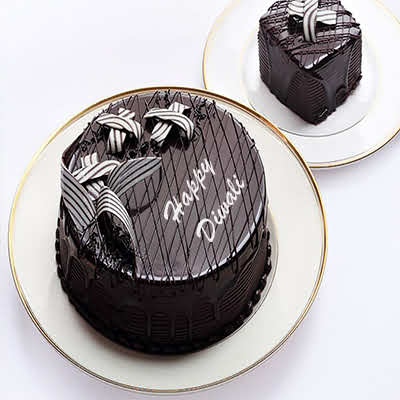 Diwali Rich Chocolaty Cream Cake