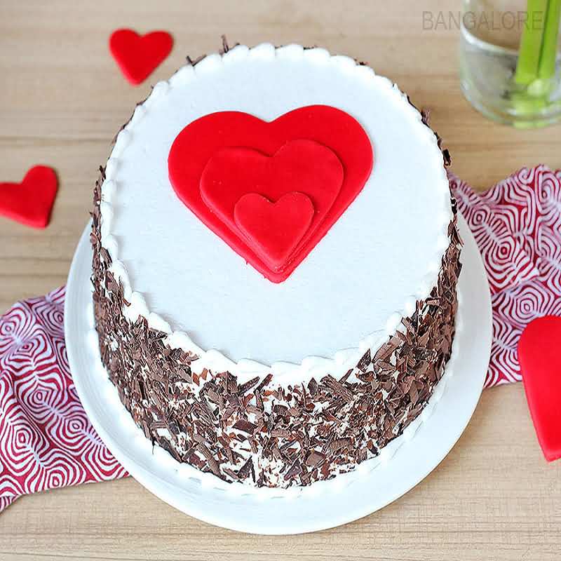 Love Heart Cake