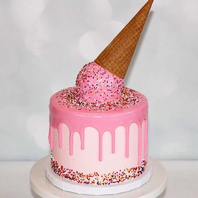 Ice Cream Themed Cake
