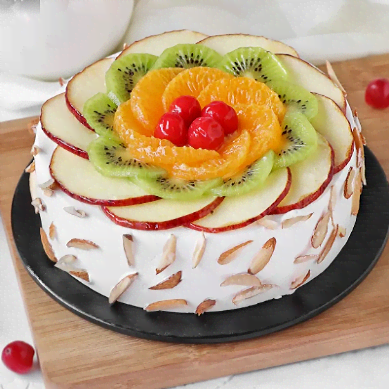 Fruit Almond Cake