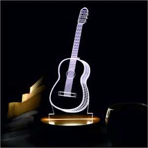 Guitar 3D LED Acrylic Lamp