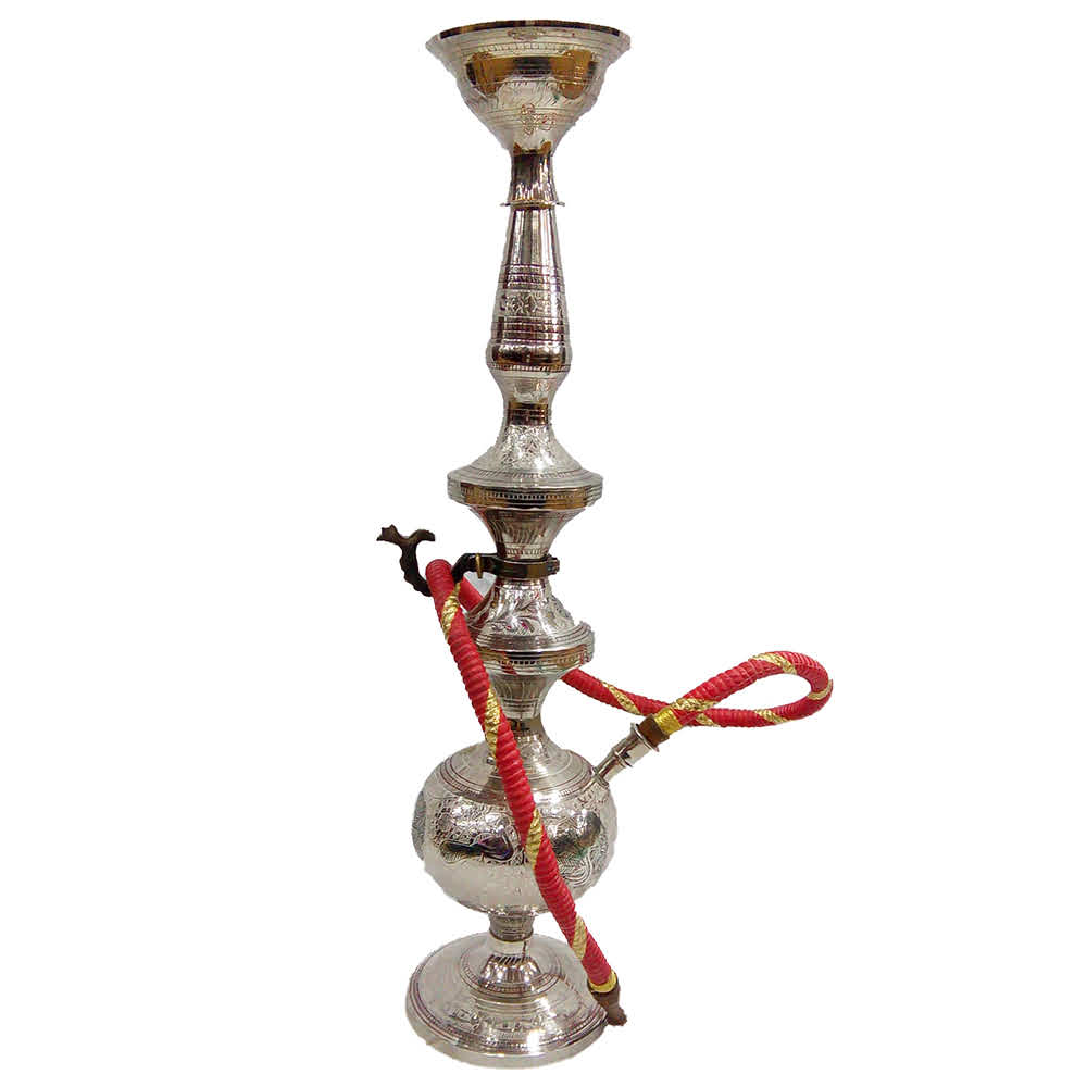 Silver Brass Hookah
