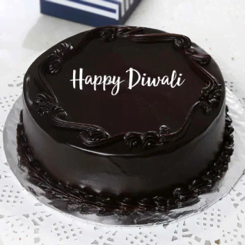 Yummy Chocolate Diwali Cake