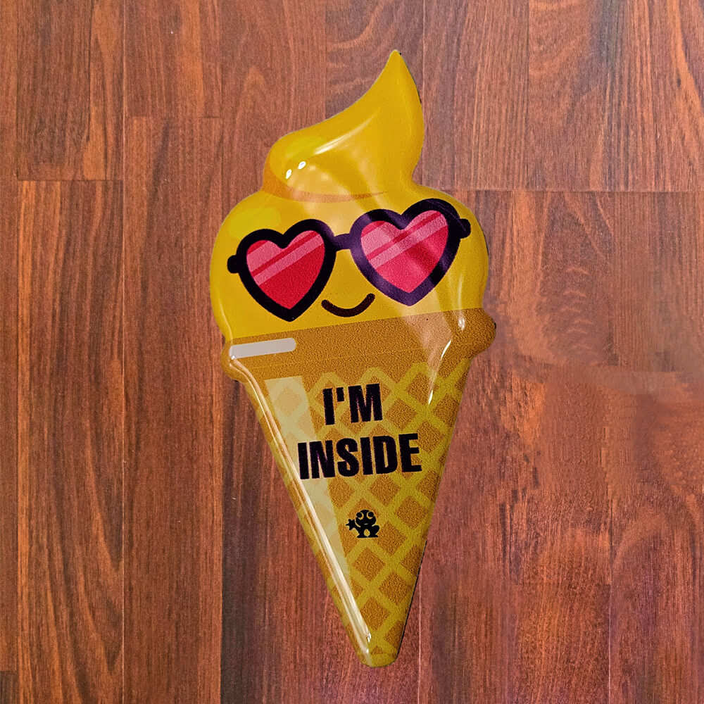 I am inside Cone Fridge Magnet