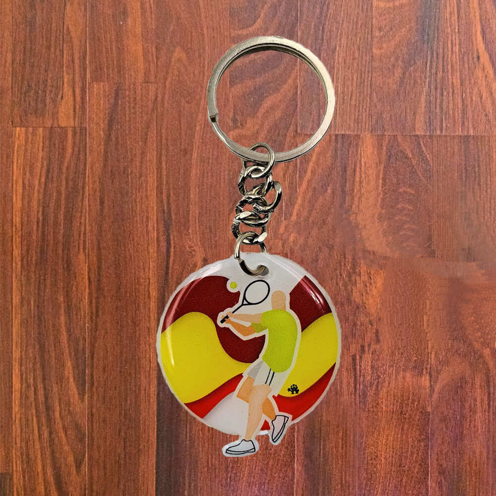 Tennis Key Chain