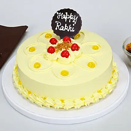 Rakhi Butterscotch Cake