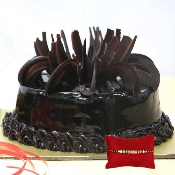Truffle Cake Rakhi Combo