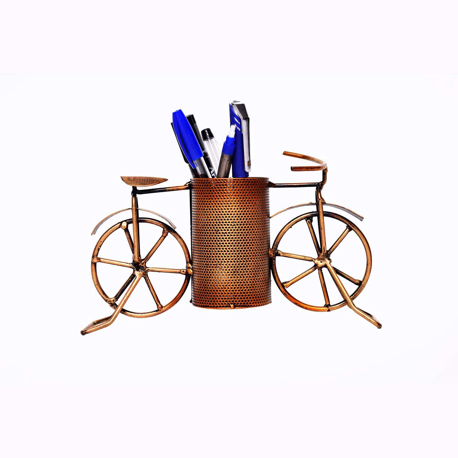 DECORATIVE CYCLE PEN HOLDER