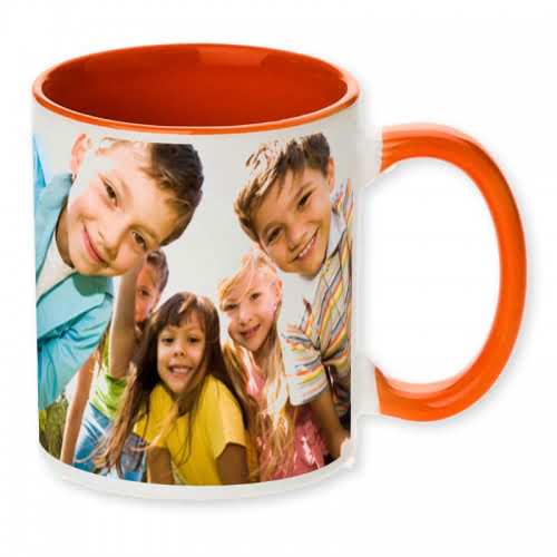 Orange Personalised Mug