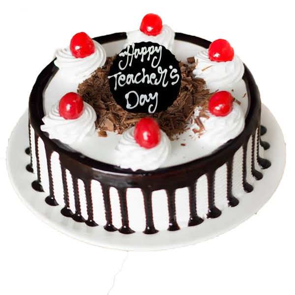 Teachers Day Black Forest Cake