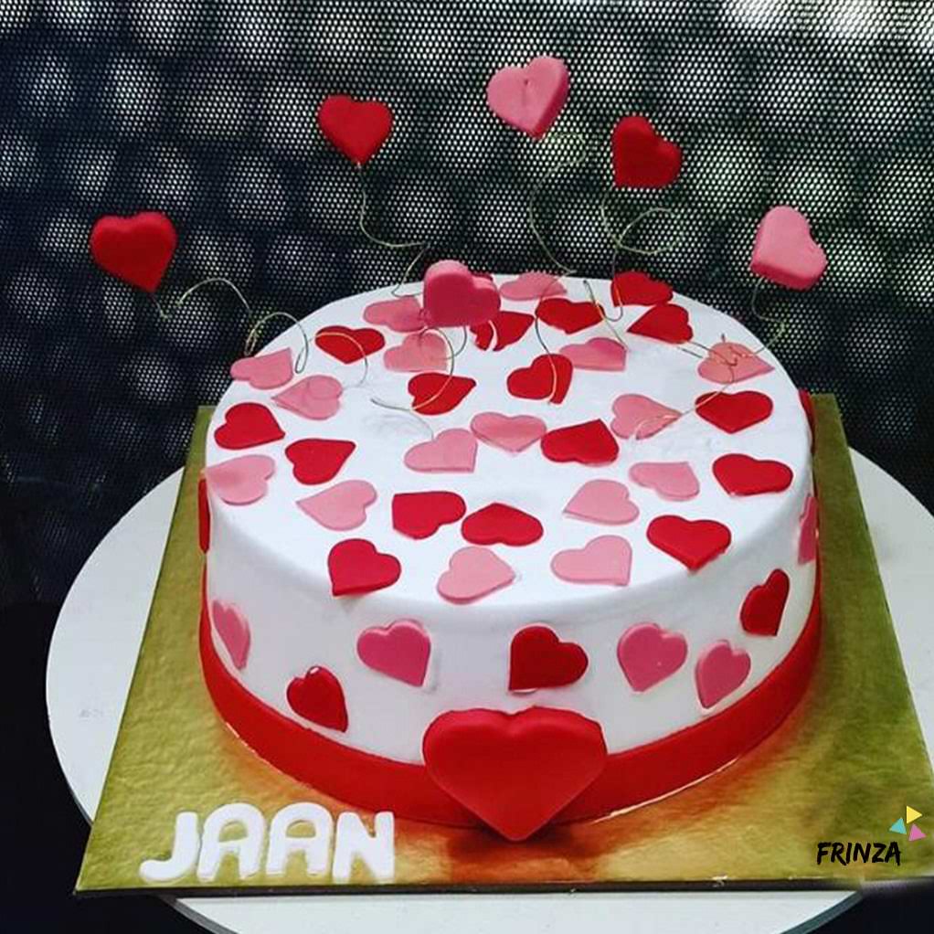 Floting Heart Cake