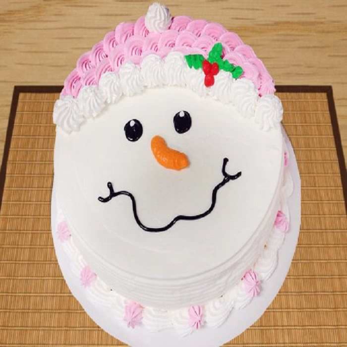 Snowman Xmas Cake