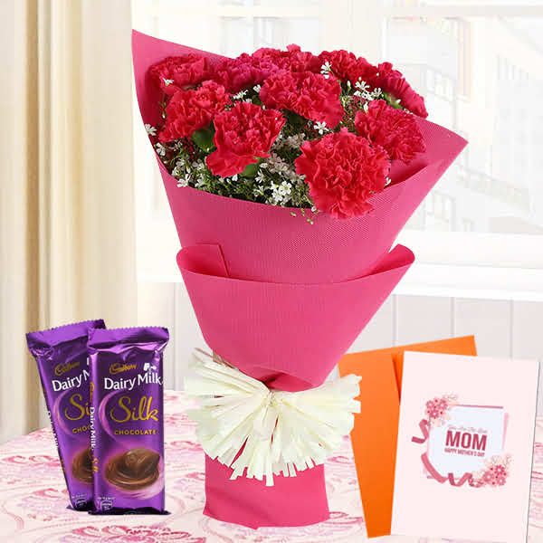 Carnation and Chocolate Combo