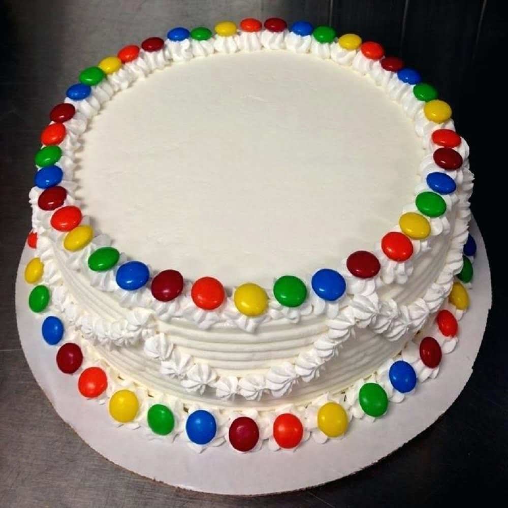 Vanilla Gems Cake