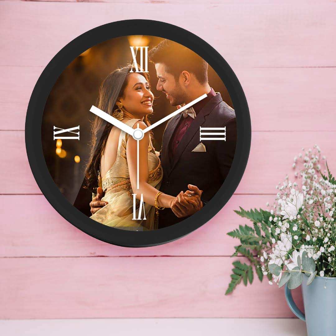 Be Mine Personalised Wall Clock